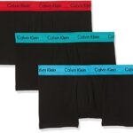 Calvin Klein Cotton Stretch Low Rise Trunk Bóxers negros