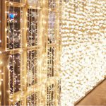 IDESION Cadena de luces Cortinas de Luz Impermeable 6m * 3 metros Garland
