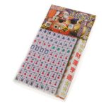 Juguetes Juegos de Mesa Mini Mahjong Chino Tradicional Viaje Verde