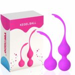 Kit de Pesas de Ejercicio Kegel de Silicona Medica (juego de 2) – Bolas Chinas de ejercicios vaginales