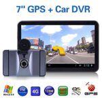 Leaftree – Navegación GPS para automóvil, 7 Pulgadas HD 1080P