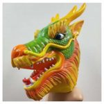 YaPin Novedad Máscara de Halloween Festival del Barco del dragón Chino