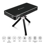 Mini Proyector, Tenswall Portátil DLP Video Proyectors Android 7.1 Pico Projector 1080P Full HD