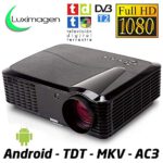 proyector Luximagen HD700 con WiFi, Android, TDT, USB, HDMI, AC3, 2 años de garantía